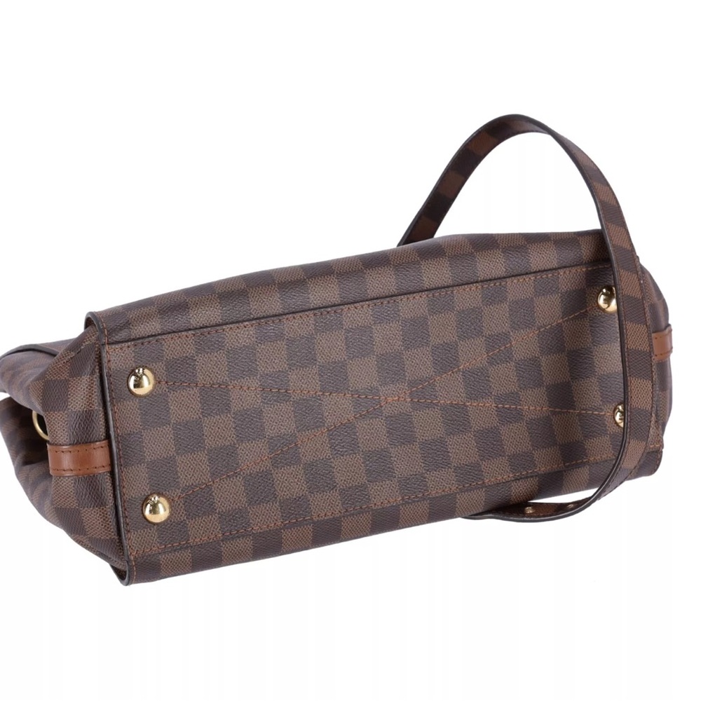 Louis Vuitton Damier Greenwich Brown Top Zip Tote N41337 - Picture 3 of 14